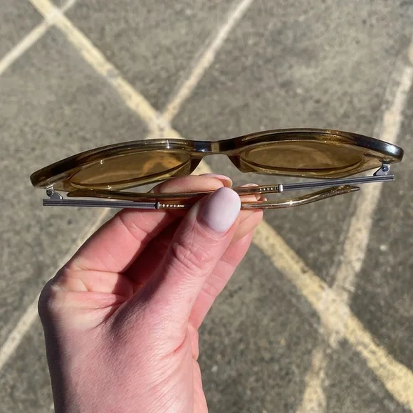 Yohji Yamamoto YY5018 Vintage Sunglasses Square Cat Eye  display picture 1